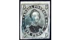 SG10. 1852 6d Greenish grey. Superb used with excellent colour