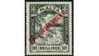 SG121. 1922 10/- Black. Brilliant fresh well centred mint...