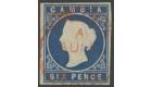 SG7. 1874 6d Deep blue. Very fine used...