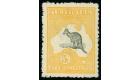 SG30. 1915 5/- Grey and yellow. Brilliant fresh mint...