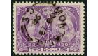 SG137. 1897 $2 Deep violet. Very fine well centred used...