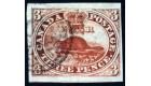 SG6. 1852 3d Deep red. Superb fine used...
