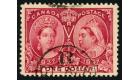 SG136. 1897 $1 Lake. Superb fine well centred used...