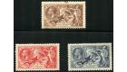 SG450-452. 1934 Set of 3. Fine mint...