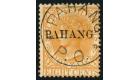 SG2. 1889 8c Orange. Brilliant fine used witha perfect 'PAHANG'.