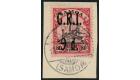 SG109. 1914 9d on 80pf Black and carmine/rose. Brilliant fine us