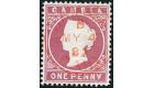 SG12A. 1880 1d Maroon. Brilliant fine used with beautiful colour