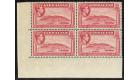 SG123. 1938 1 1/2d Carmine. Perforation 14. U/M corner block of 