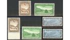 SG192-197. 1931 'AIR'. With and without wmk. U/M mint...