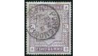 SG179a. 1884 2/6 Deep lilac on blued paper. Superb well centred.