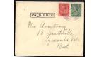 SG C2. 1923 Cover to Bath with strike of Cachet II in violet...
