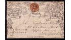 1840. 1d Mulready Advertising letter sheet...