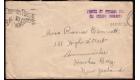 SG C3. 1925 Stampless cover to Hawkes Bay...
