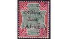 SG60d. 1896 1r Green and aniline carmine. 'Overprint double, one