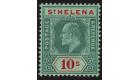 SG70. 1908 10/- Green and red/green. Superb fresh mint...