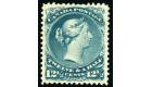 SG60c. 1868 12 1/2c Pale dull blue (milky). Brilliant fresh well