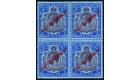 SG111.  1922 2/- Purple and blue/blue. Brilliant fresh mint bloc
