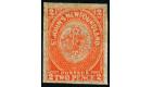 SG10. 1860 2d Orange-vermilion. Very fine fresh mint...