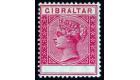 SG23b. 1889 10c Carmine 'VALUE OMITTED'. Superb fresh mint...