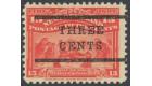 SG145. 1920 3c on 15c Bright scarlet. Superb fresh mint...