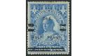 SG65b. 1894 1/2d on 2 1/2d Blue. 'OIE' for 'ONE'. Very fine mint