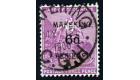 SG4. 1900 6d on 3d Magenta. Superb fine used with beautiful rich