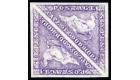 SG20. 1864 6d Bright mauve. Beautiful mint pair...