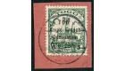 SG H28a. 1914 1d on 5pf Green. 'TOG' for 'TOGO'. Brilliant fine 