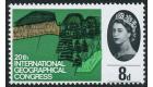 SG653Wi. 1964 8d Multicoloured 'Watermark Inverted'. Choice U/M 