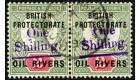 SG37. 1893 1/- on 2d Grey-green and carmine. Brilliant fine used