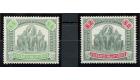 SG76, 78. 1926 $1 and $2. Both superb fresh mint...