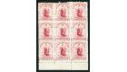 SG351. 1904 1d Rose-carmine. 'Mixed Perforations'. Outstanding b