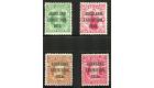 SG412-415. 1913 Set of 4. Choice superb fresh mint...