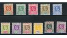 SG60-70. 1906 Set of 11. Superb fresh mint...