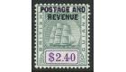SG251. 1905 $2.40 Green and violet. Choice mint...