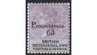 SG45. 1888 6d on 6d Lilac and black. Very fine well centred mint