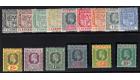 SG181-195. 1910 Set of 15. Exceptional fresh mint...