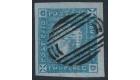 SG37. 1859 2d Blue. Superb fine used...