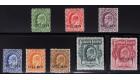 SG43s-50s. 1904 Set of 8. 'SPECIMEN'. Superb fresh mint...