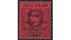 SG H58. 1916 20/- Purple and black/red. Choice superb fresh mint