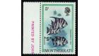 SG O42a. 1981 5c Multicoloured. 'Overprinted Inverted'. Brillian