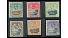 SG55-60. 1903 Set of 6. Choice superb fresh mint...