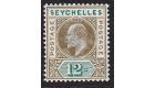 SG63a. 1906 12d Olive-sepia and dull green. 'Dented Frame'. Supe