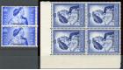 SG255-256. 1948 Set of 2. Brilliant U/M mint blocks of 4...