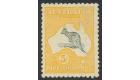 SG30w. 1915 5/- Grey and yellow. 'Watermark Inverted'. Superb fr