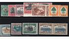 SG58-67. 1927 Set of 10. Very fine fresh mint pairs...