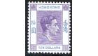 SG162. 1946 $10 Pale bright lilac and blue. Brilliant U/M mint..