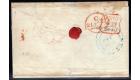 1840. 1d Black. Plate 4. Lettered F-B. Distinctive 'SETTLE' M.X.