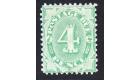 SG D38w. 1903 4d Emerald-green. 'Watermark Upright'. Superb...