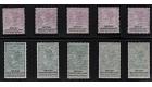 SG10-19. 1888 Set to 10/-. Choice fresh mint...